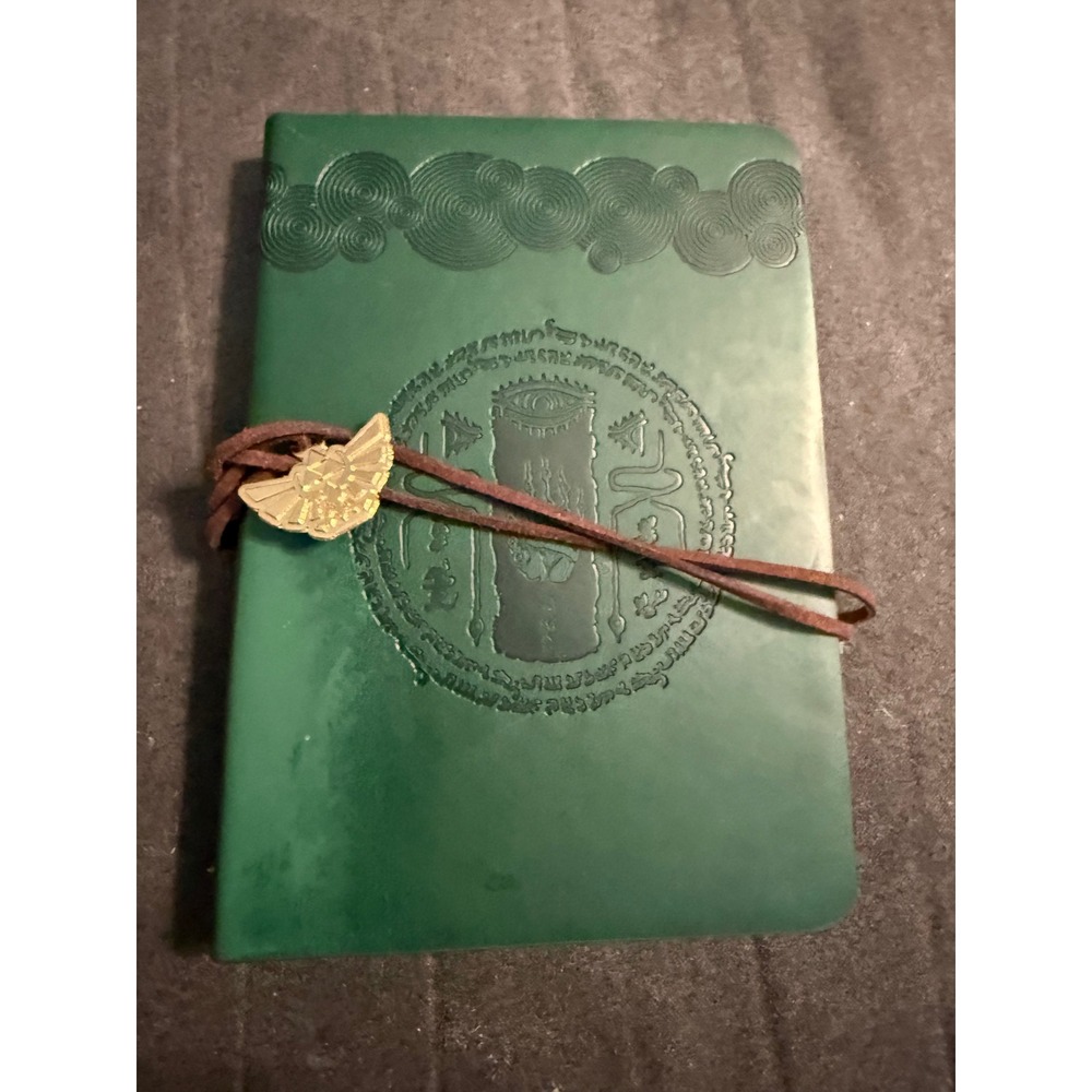 Nintendo Legend of Zelda Tears of the Kingdom Journal Green CultureFly Notebook
